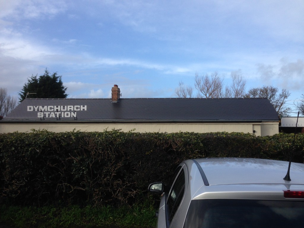 New slate roof installed on the Dymchurch Station building